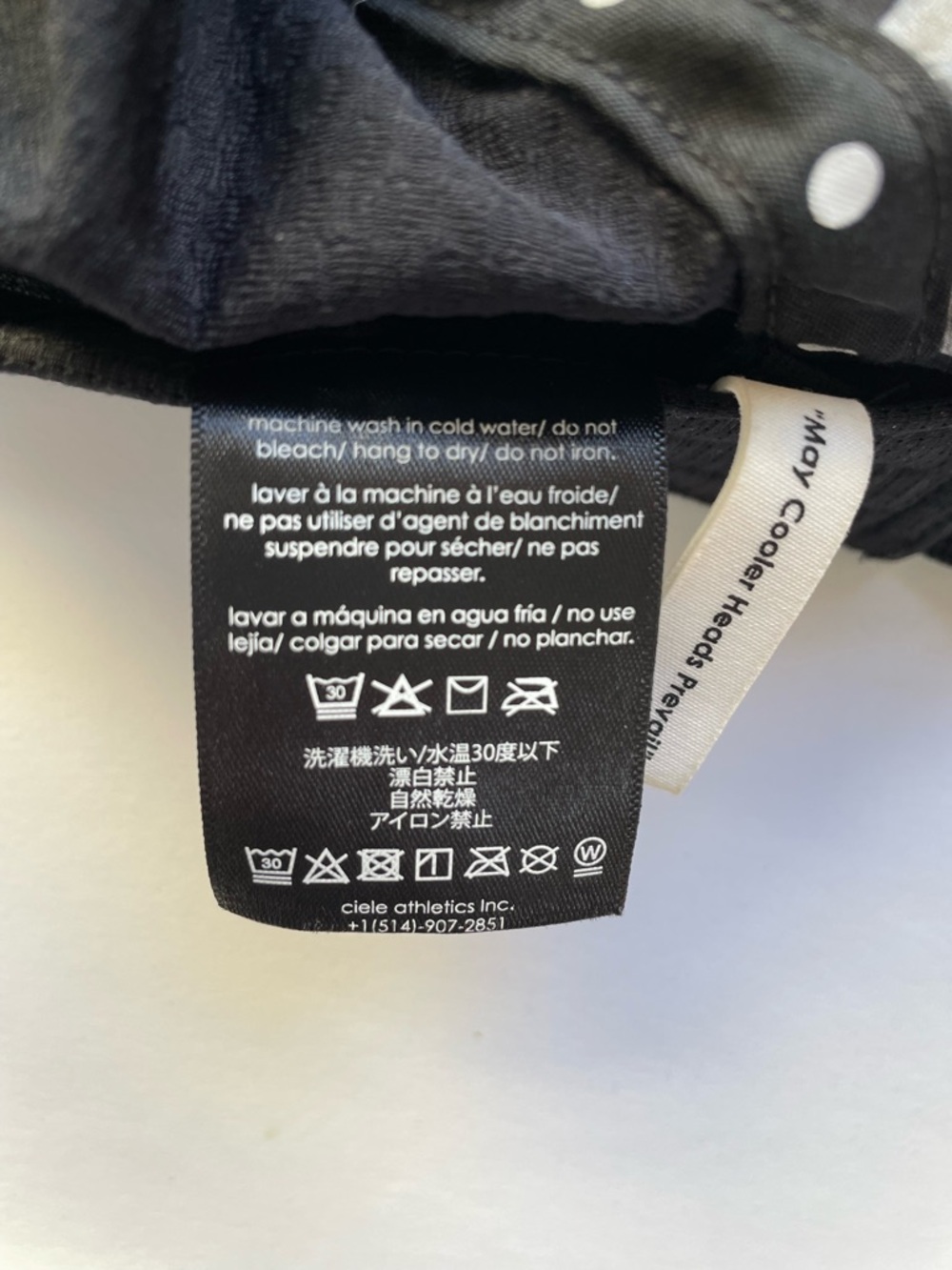 Ciele GoCap Elite Circle C Hat - Black. Worn once. Like new. - Picture 6 of 14